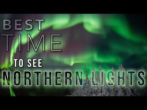 Qual é a melhor época para ver a aurora boreal no Alasca?
