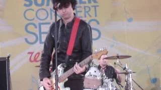Green Day - At the Library Soundcheck @ Good Morning America, NYC