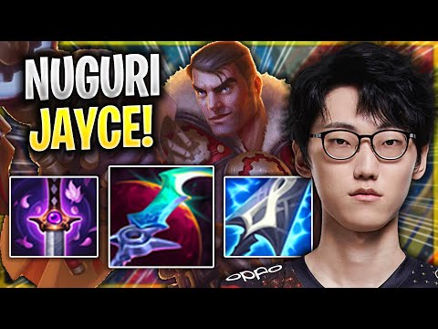 NUGURI JAYCE! - DK Nuguri Plays Jayce TOP vs Irelia! | Season 2022
