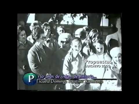 ARCHIVO | 130 años de la Escuela N° 365 Domingo Faustino Sarmiento de San Carlos Centro (2003)