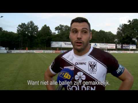 Lucas Pirard na de oefenwedstrijd tegen KVC Westerlo