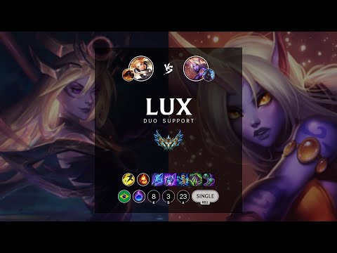 Lux Support vs Soraka - BR Challenger Patch 12.15