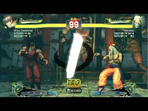 SSF4 AE: Kiryu Tsukimiya(Guy) vs ichiraika(Gen) - HD 720p