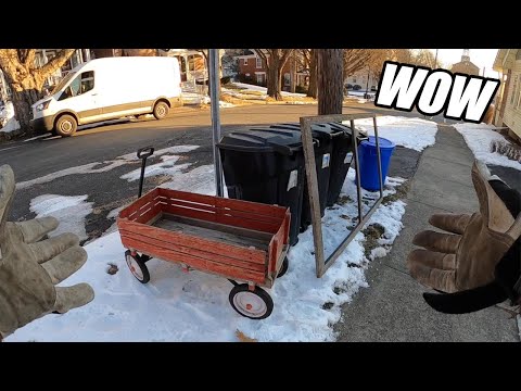 It's Amazing What People Throw In The GARBAGE...