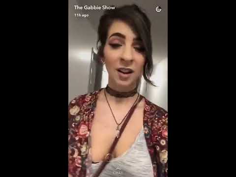 'The Gabbie Show' Gabbie Hanna's Snapchat After RiceGum Attacked Her & Broke Her Phone & AfterMath