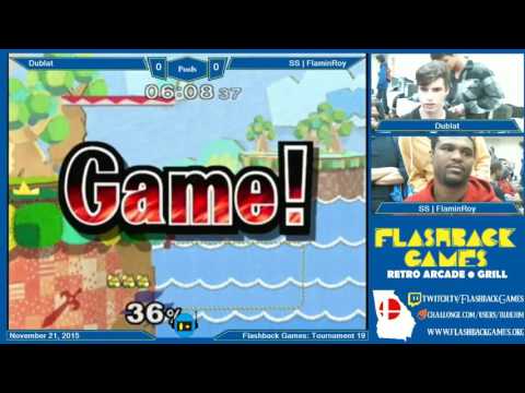 Flashback Games Presents: Tournament 19 - Dublat (Marth) Vs. FlaminRoy (Fox) Pools