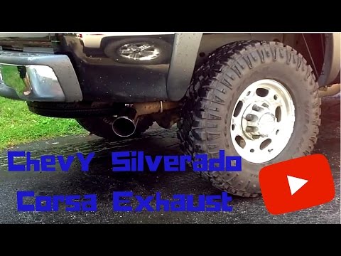 Chevy Silverado 2500HD 6.0L Corsa DB Exhaust