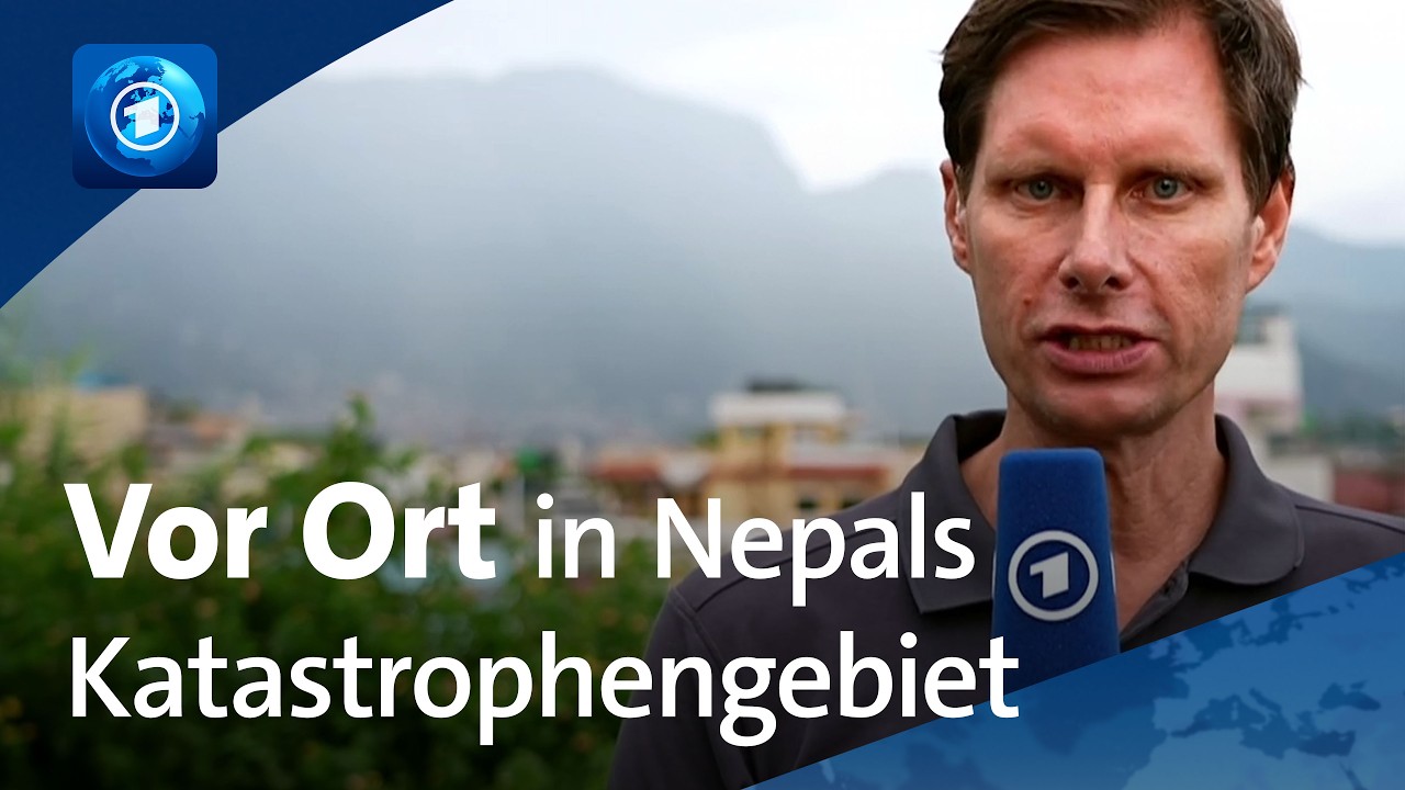 Rettungsarbeiten nach Bergsturz: Eindrücke des ARD-Korrespondenten aus Nepal