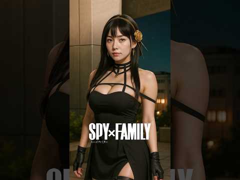 What If SPY x FAMILY Were Real? 🤯 #Shorts #anime #spyxfamily #livingcartoon