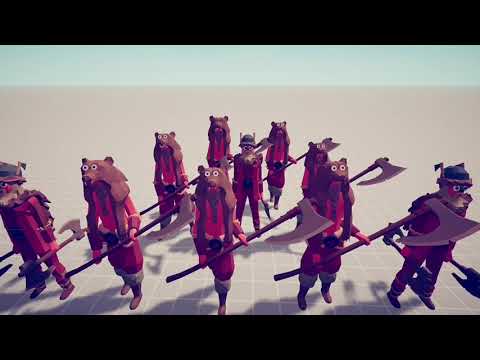 TABS | Ullr & Jarl Vs Captain & Harpooner!!! | Totally Accurate Battle Simulator!!!