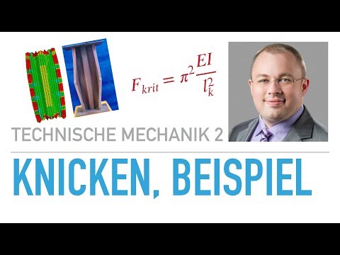 Knicken Beispiel – Technische Mechanik 2