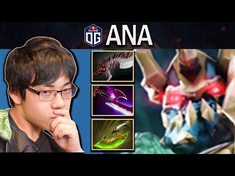 OG.ANA SMURF WRAITH KING WITH 26 KILLS - EZ CLAP - DOTA 2 GAMEPLAY