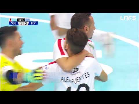 Gol Álex Fuentes (1-2) Naturpellet Segovia - Levante UD FS. 1Div, J5