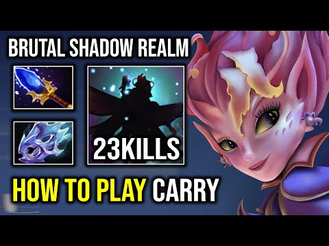 How to Play Dark Willow As a Safelane Hyper Carry 100% Beyond Godlike Max Speed Dota 2