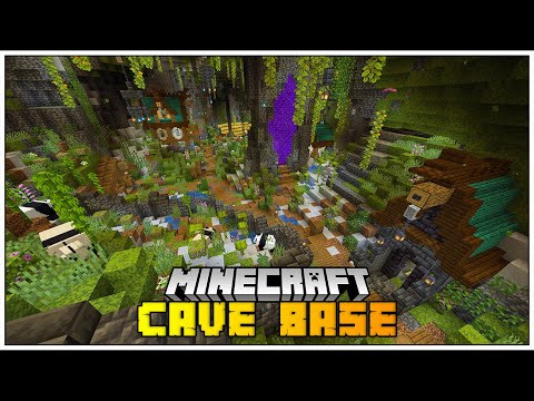 I Made an Epic Lush Cave Base for Minecraft 1.17!