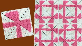 Unique Crochet Granny Square Pattern -Simple & Eye-Catching