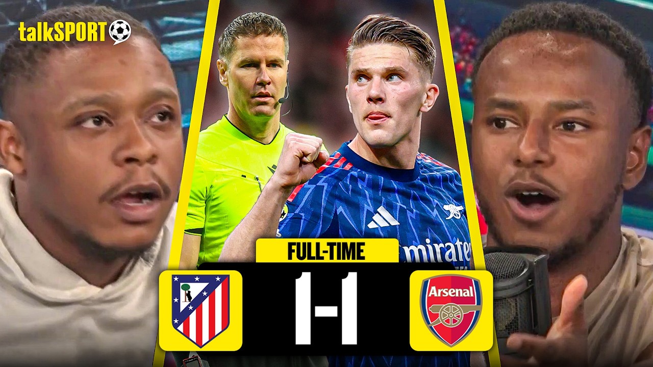 "THAT IS SICKENING!" Live Reaction as Arsenal Draw to Atletico Madrid Amidst PENALTY DRAMA!