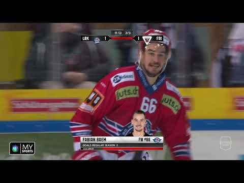 SCRJ Lakers - Fribourg-Gottéron 1-4 (0-0; 1-3; 0-1)