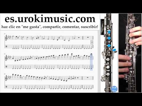 Tutorial de Oboe The Chainsmokers ft. Halsey - Closer Clases Notas Parte#1 um-927