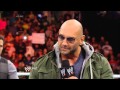 WWE Raw 1 27 2014 Brad Maddox Randy Orton Batista Brock Lesnar Segment