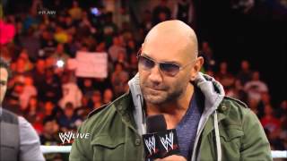 Download lagu WWE Raw 1 27 2014 Brad Maddox, Randy Orton, Batista, Brock Lesnar Segment mp3