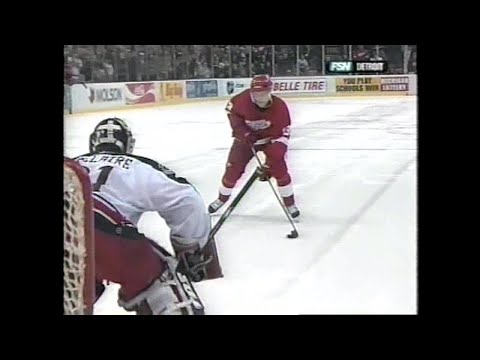 05/06 RS: CBJ @ Det Highlights - 12/20/05 (Det First Shootout)