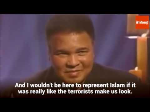 Muhammad Ali on Islam and Terrorism