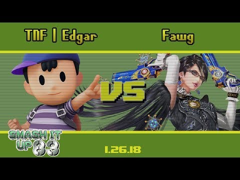 Frawg (Bayonetta) vs TNF | Edgar (Ness) - SIU 88 - Wii U