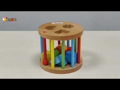 Learn Shape for Kids with Okeykids Wooden Shape Sorter