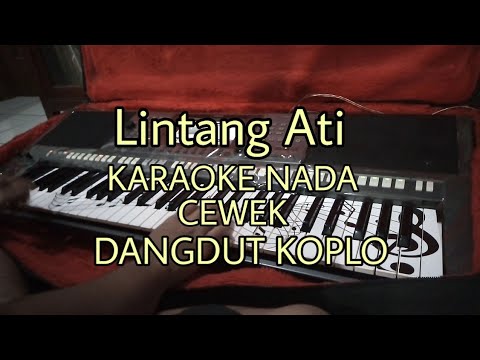 Nada Cewe Lintang Ati Karaoke Versi Dangdut Koplo