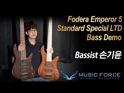 [MusicForce] Fodera Emperor 5 Standard Special LTD Bass Demo - by Bassist ‘손기윤’ (Ki youn Son)