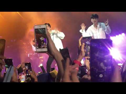 Super Junior D&E Perform at Super K-Pop Festival 2019 in Jakarta