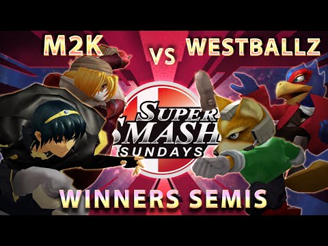 SSS 28 - EMP Mew2King (Sheik, Marth) Vs. Westballz (Falco, Fox) SSBM Winners Semis - Melee