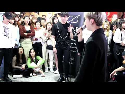 [DOB_디오비] 191004 홍대공연 1차 / 멤버 자기소개 introduce