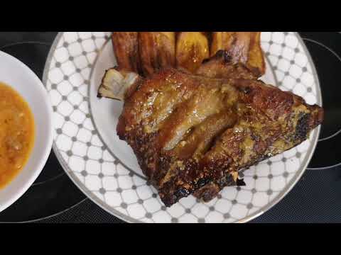 Cameroon Recipe | How To Make Oven Grilled Pork | #howtomaketastygrilledpork #carinefavour #pork
