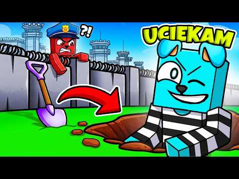 KOPIĘ DZIURE aby UCIEC Z WIĘZIENIA w Minecraft!