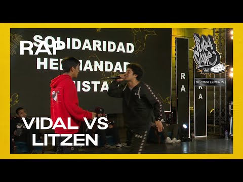 VIDAL vs LITZEN - Cuartos RAP | PURA CALLE 2021