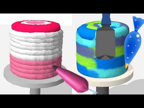 3D Cake Maker: Icing On The Cake (Lion Studios) Gameplay Fun Cake Games - YouTube