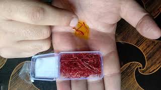 HOW TO CHECK SAFFRON (KESAR) IS 100% ORIGINAL IN INDIA