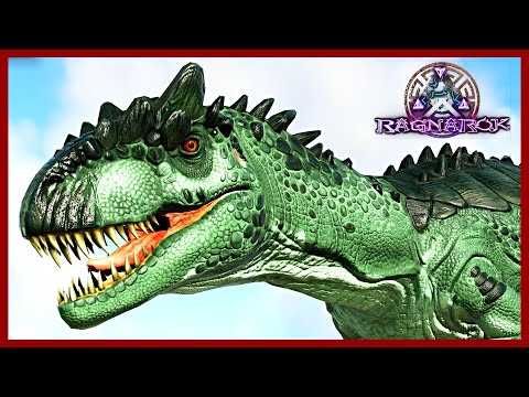 Allosaurus Pack - Allo Taming & Breeding - Greenhouse Build - Immersive Ark! Ep 28 Ragnarok Map