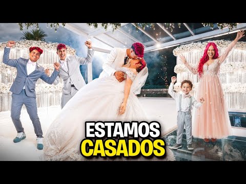 ESTAMOS CASADOS *Vlog completo do casamento!