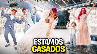 ESTAMOS CASADOS *Vlog completo do casamento!