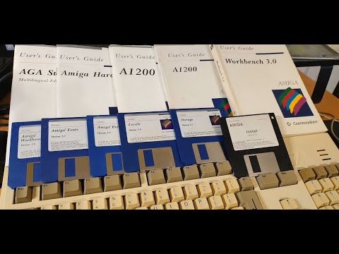 EP-185: installing Workbench 3.0 from original disks like a noob