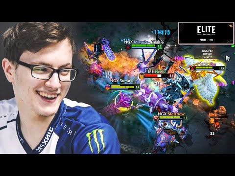 Miracle- GOES OFF! Nigma Crushes Adonis in Elite League Qualifier | Game 2