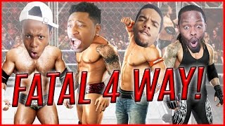 THE FASTEST 4 WAY CAGE MATCH OF ALL TIME! - Smackdown vs Raw 2011 Gameplay