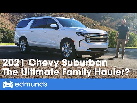 2021 Chevy Suburban Review — The Ultimate Family SUV? Redesigned for 2021! Price, Interior & More