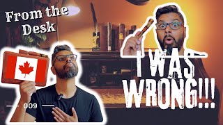 How I screwed up my BENU Pen nib switch | Canada Day | What I'm reading Now