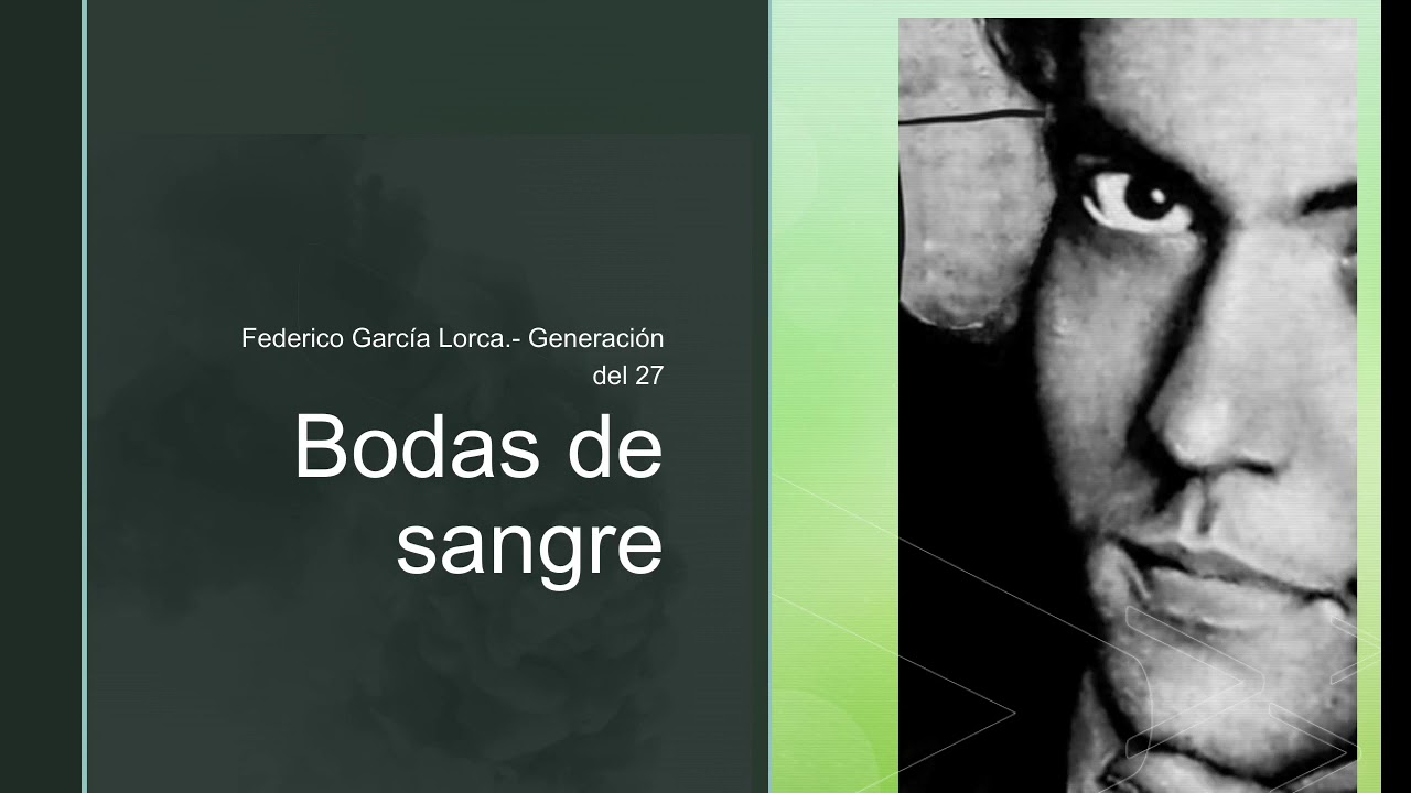 Bodas de sangre.  Contexto y análisis