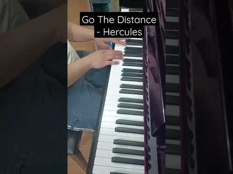 Go The Distance- Hercules #piano #shorts