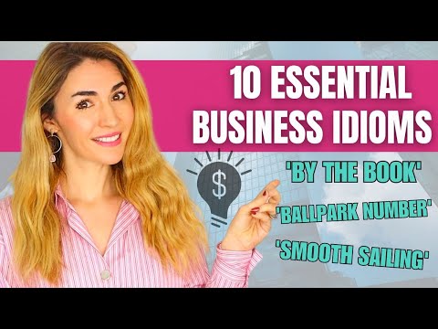10 ESSENTIAL Business English Idioms!
